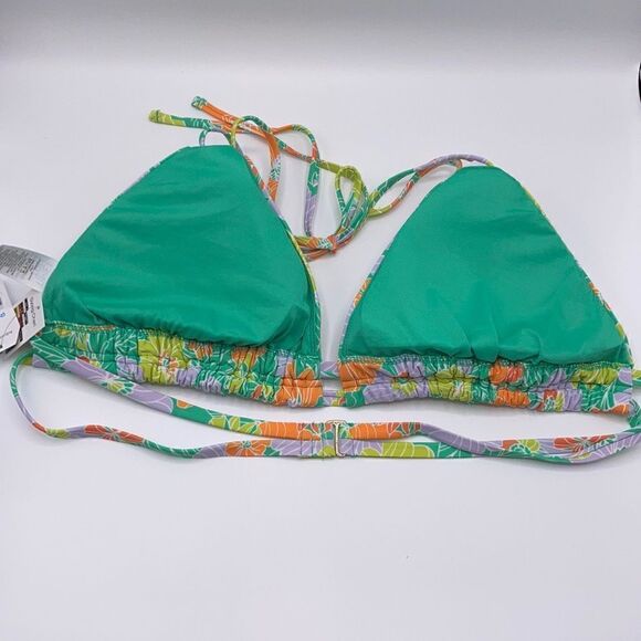 Women's Plus Size Flower Print Bikini Swimsuit Bathing Suit 3X - Picture 3 of 7